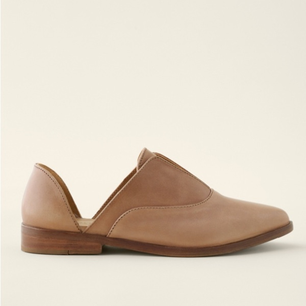 New Nisolo Emma D'Orsay Oxford Flats Size 7.5